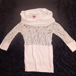 White Lace Top